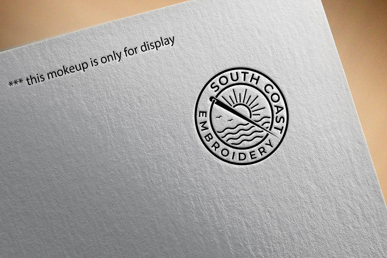 Logo Design by jonkonrad for South Coast Embroidery LTD | Design #28147287