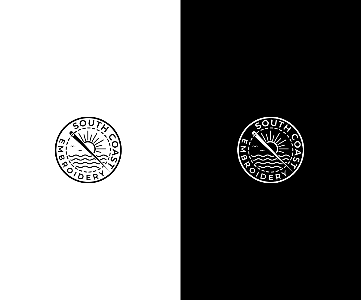 Logo Design by jonkonrad for South Coast Embroidery LTD | Design #28148941