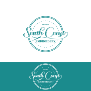 Logo Design by fly  design for South Coast Embroidery LTD | Design: #28146438