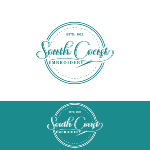 Logo Design by fly  design for South Coast Embroidery LTD | Design: #28146439