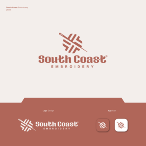 South Coast Embroidery | Logo Design by JBalloon Design