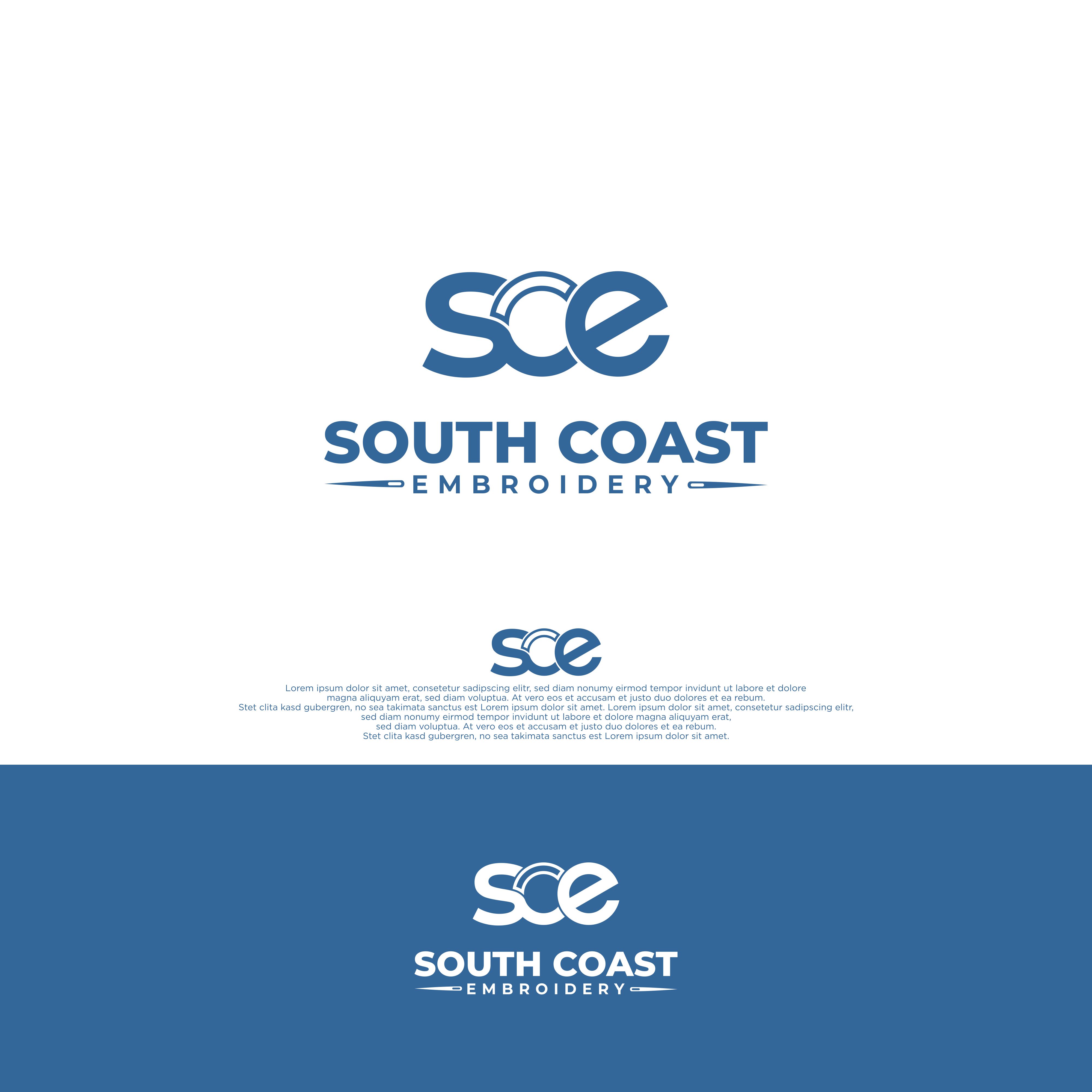Logo-Design von ark 2 für South Coast Embroidery LTD | Design #28146627