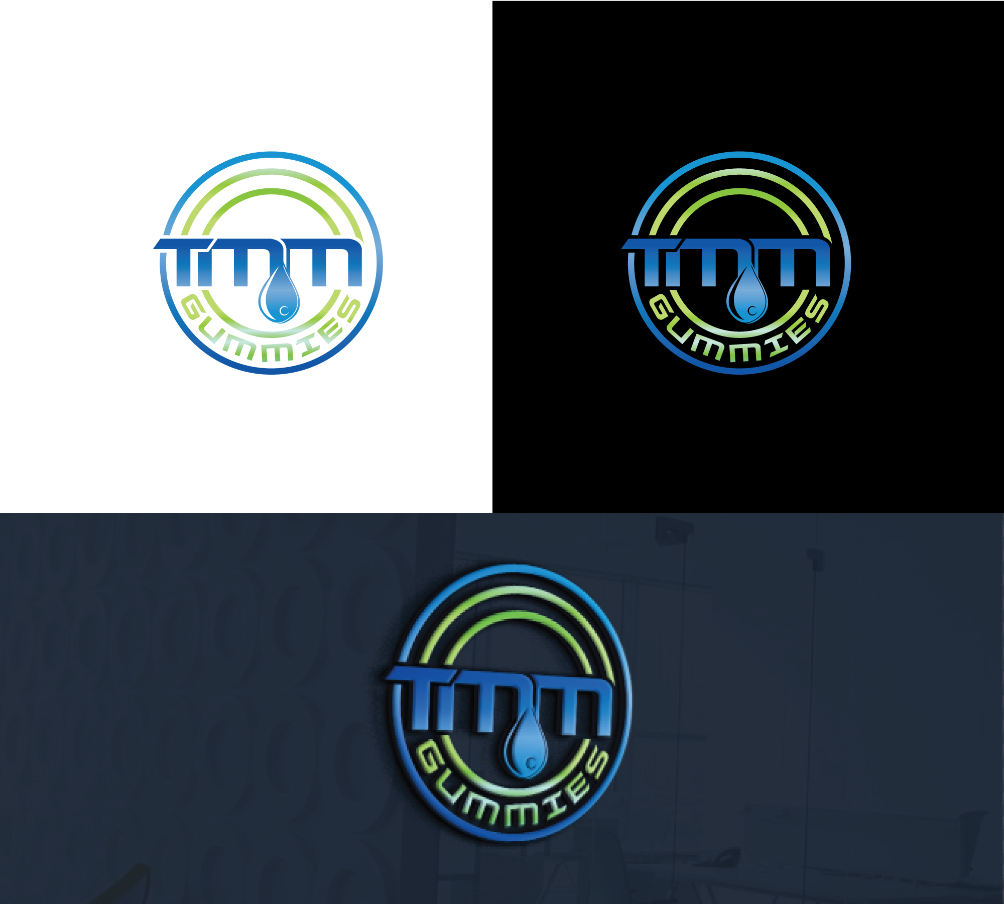 Logo Design by RRR Design for TMM Gummies | Design #28146804