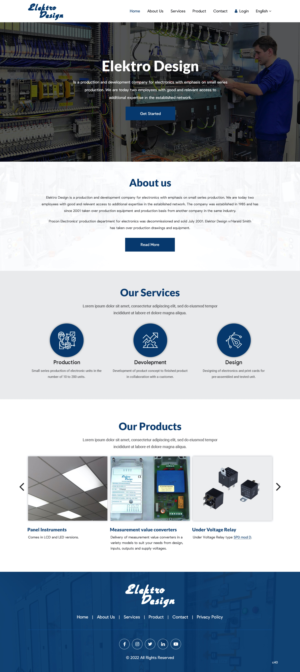 Diseño Web por pb para Eldesign AS | Diseño: #28147718