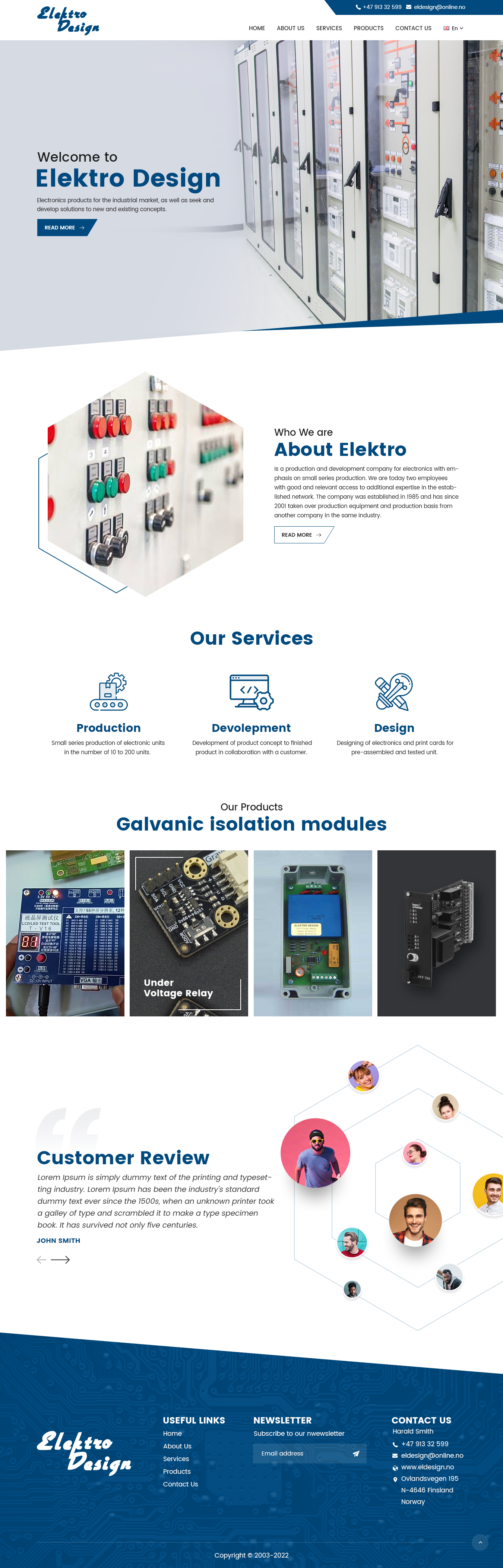 Web Design by nzdesigners for Eldesign AS | Design #28149723