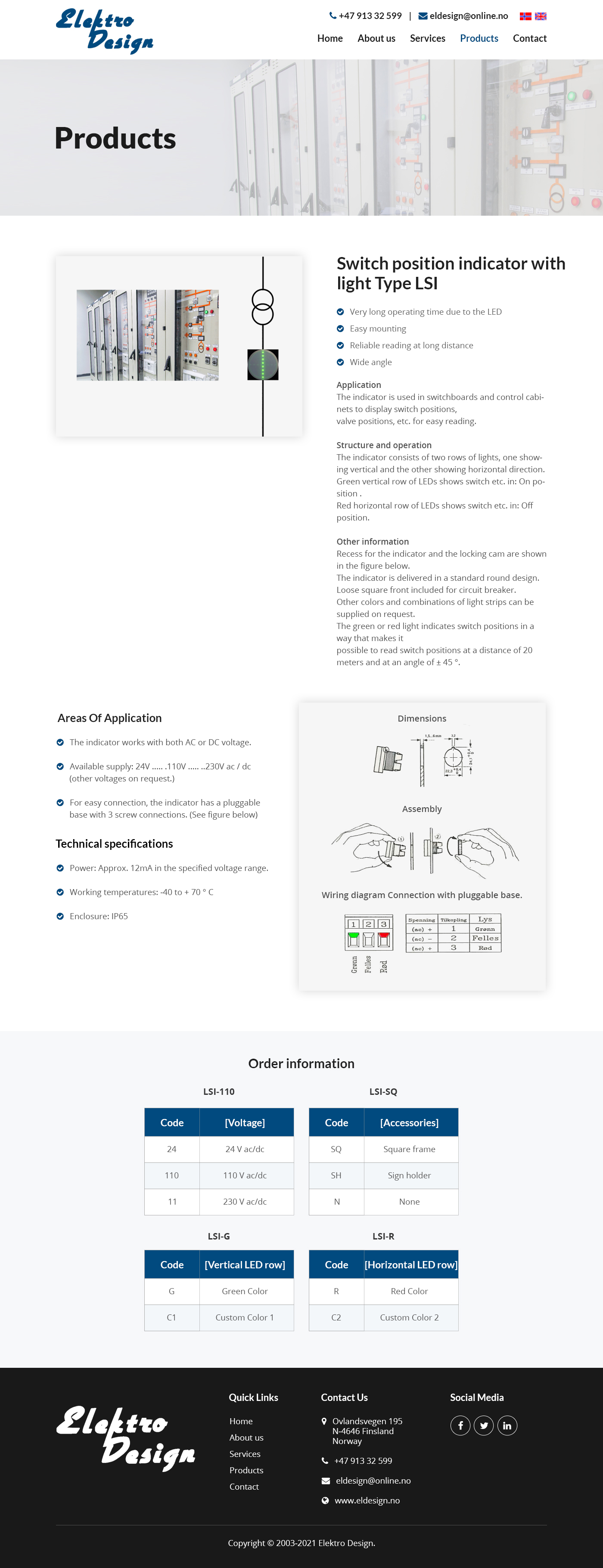 Web Design by Starlyn DS for Eldesign AS | Design #28273151