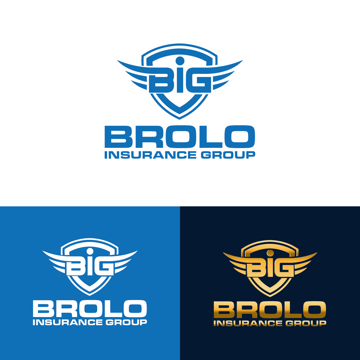 Logo Design for Brolo Insurance Group by MG.graphics