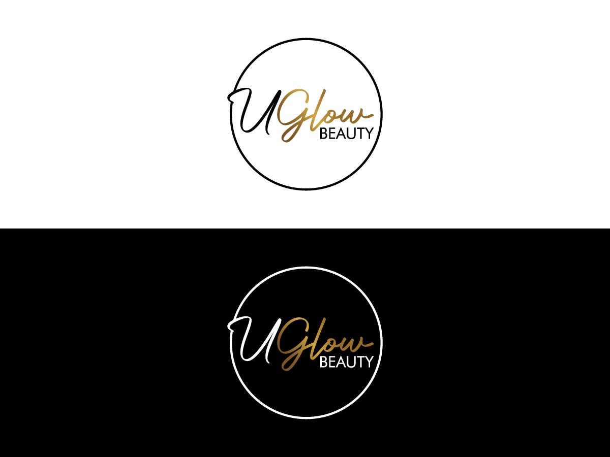 Logo Design by 439 Creations for UGlow Beauty | Design #28150314