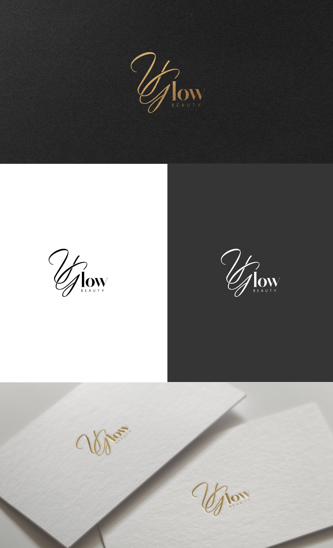 Logo Design by GLDesigns for UGlow Beauty | Design #28146541