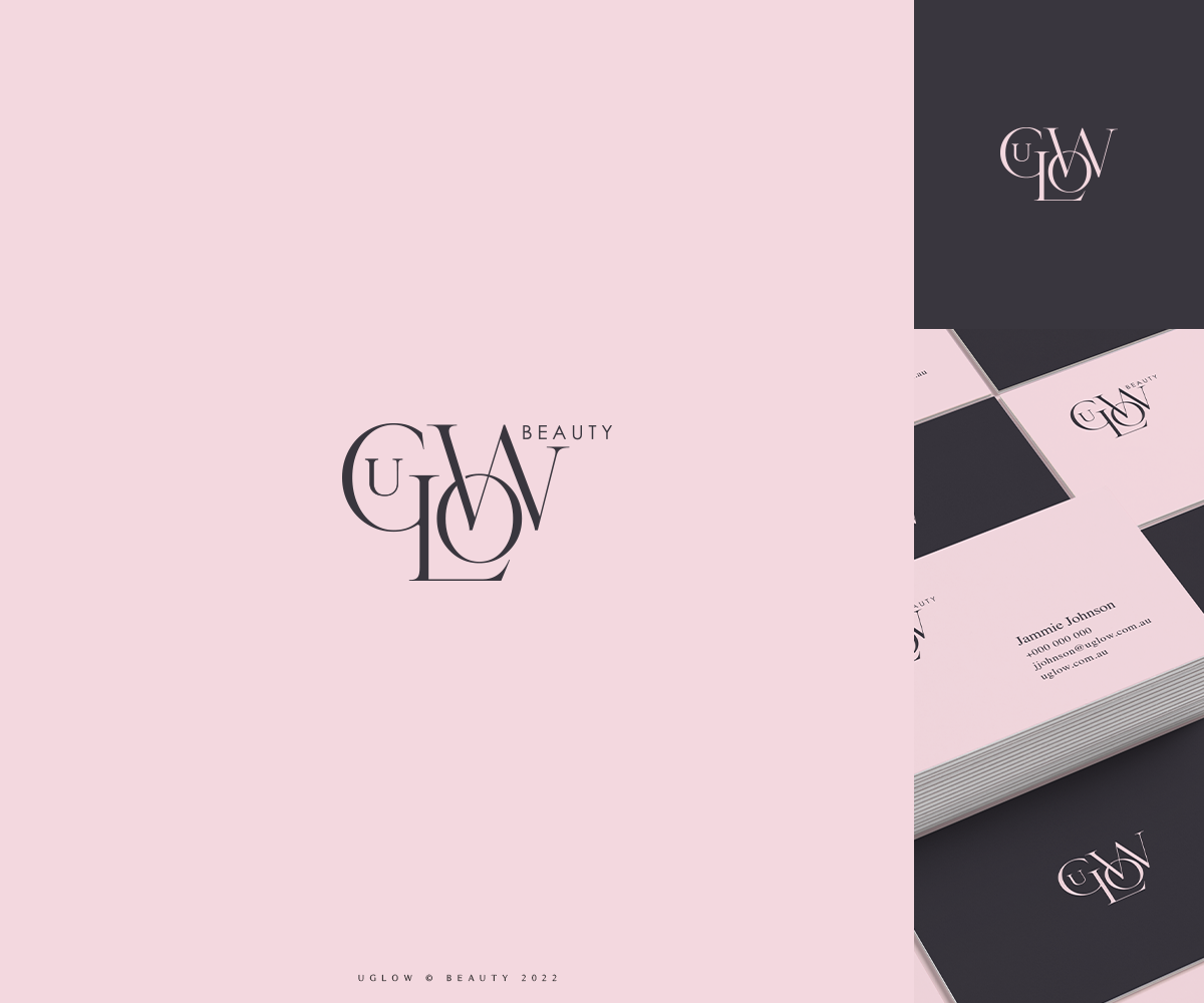 Logo Design by GBDESIGN for UGlow Beauty | Design #28154581