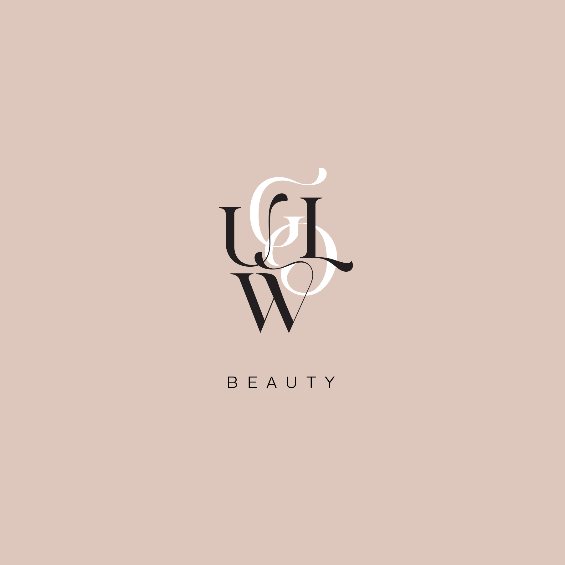 Logo Design by zaria. for UGlow Beauty | Design #28148776