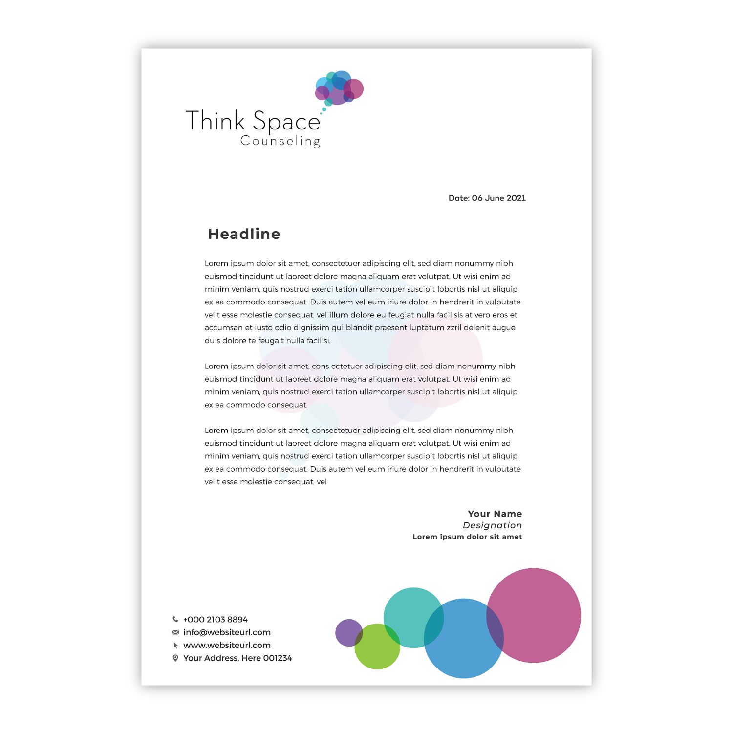 Letterhead Design by StromDesignHub for this project | Design #28150501