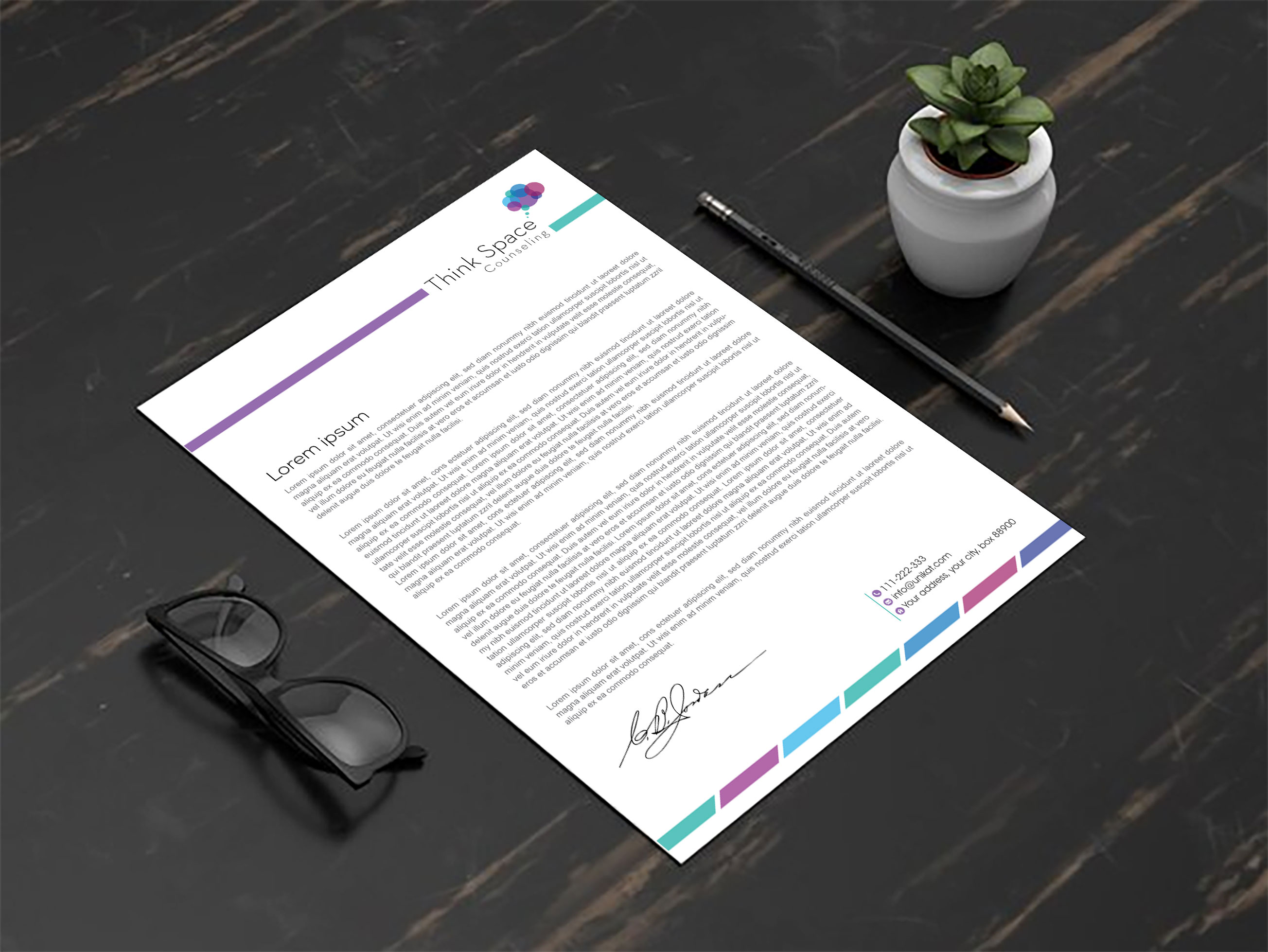 Diseño de Membrete por artbitin para este proyecto | Diseño #28153676