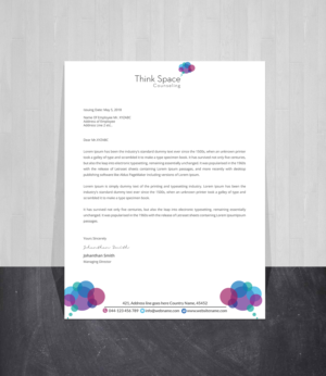 Letterhead Design by Creations Box 2015 for this project | Design: #28184873