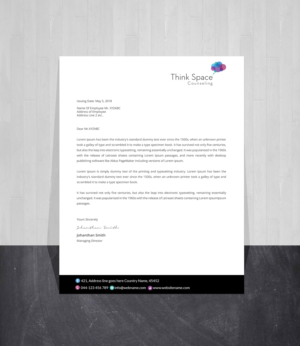 Letterhead Design by Creations Box 2015 for this project | Design: #28184875
