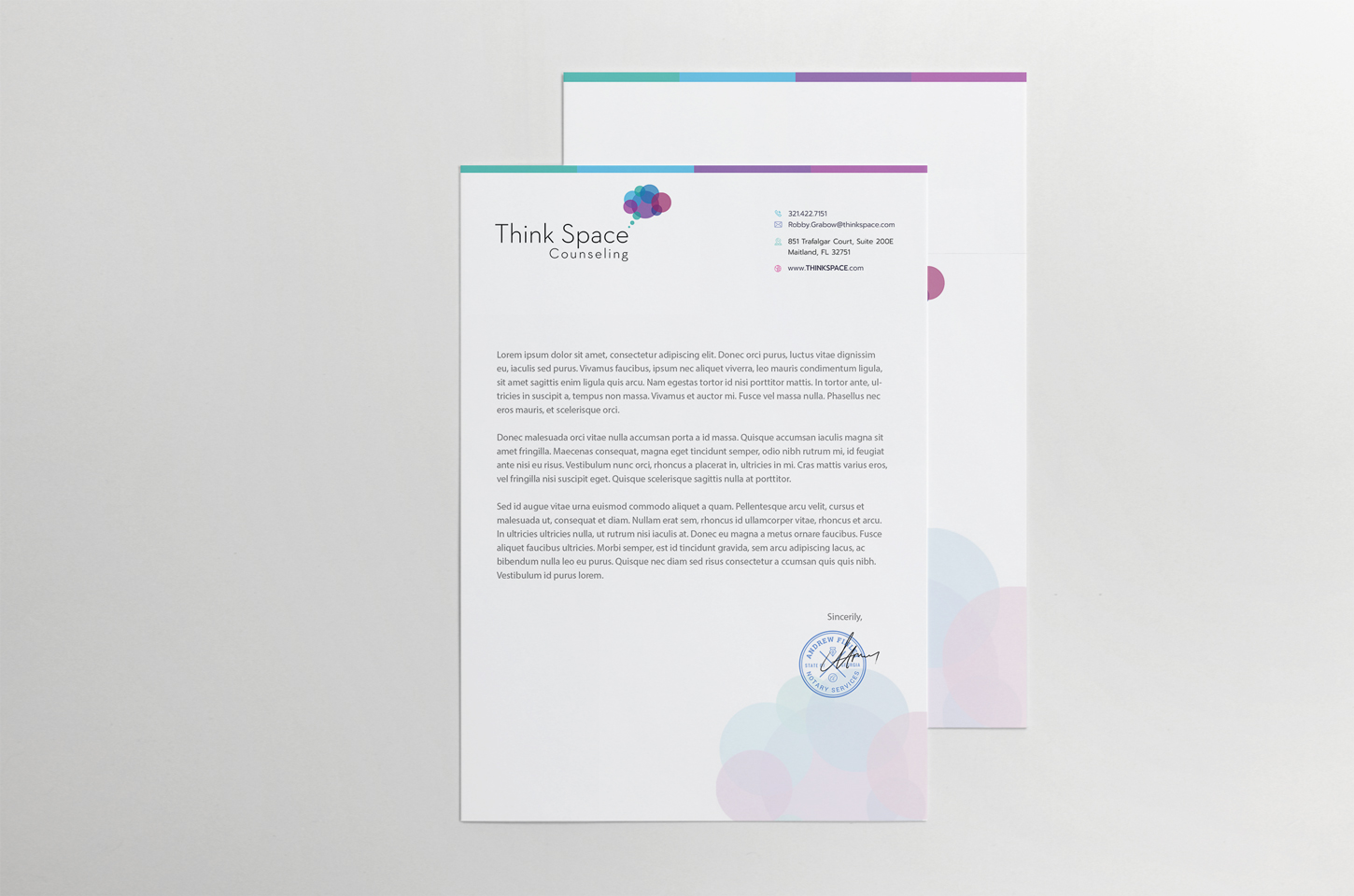 Letterhead Design by HYPdesign for this project | Design #28156965