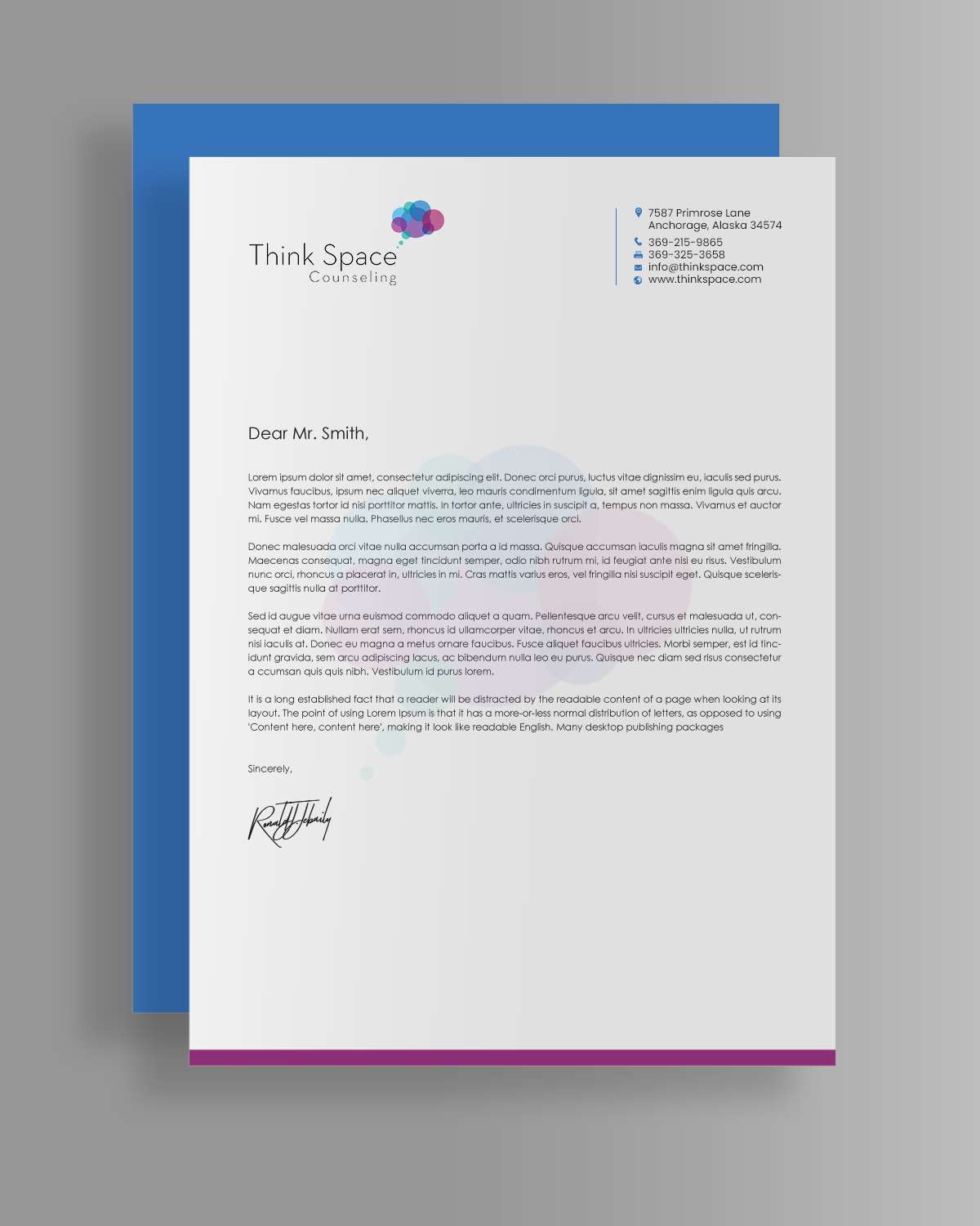 Letterhead Design by chandrayaan.creative for this project | Design #28160905