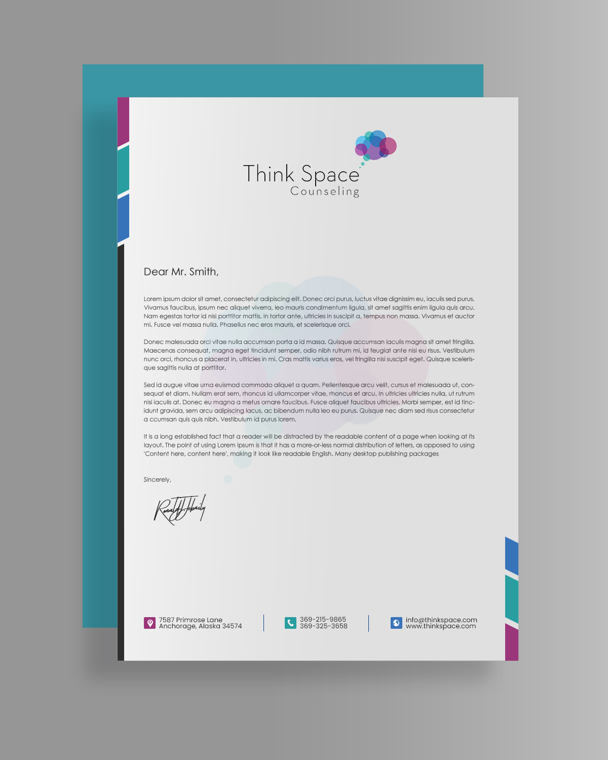 Letterhead Design by chandrayaan.creative for this project | Design #28160908