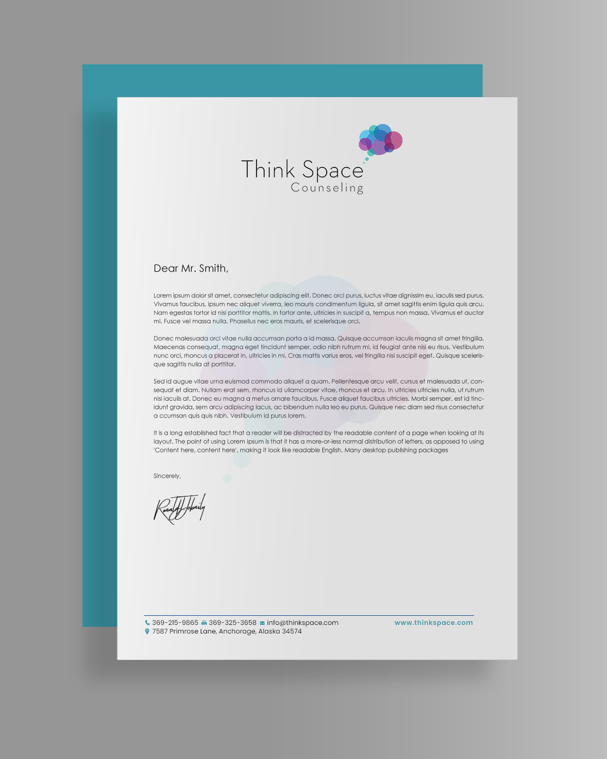 Letterhead Design by chandrayaan.creative for this project | Design #28160912
