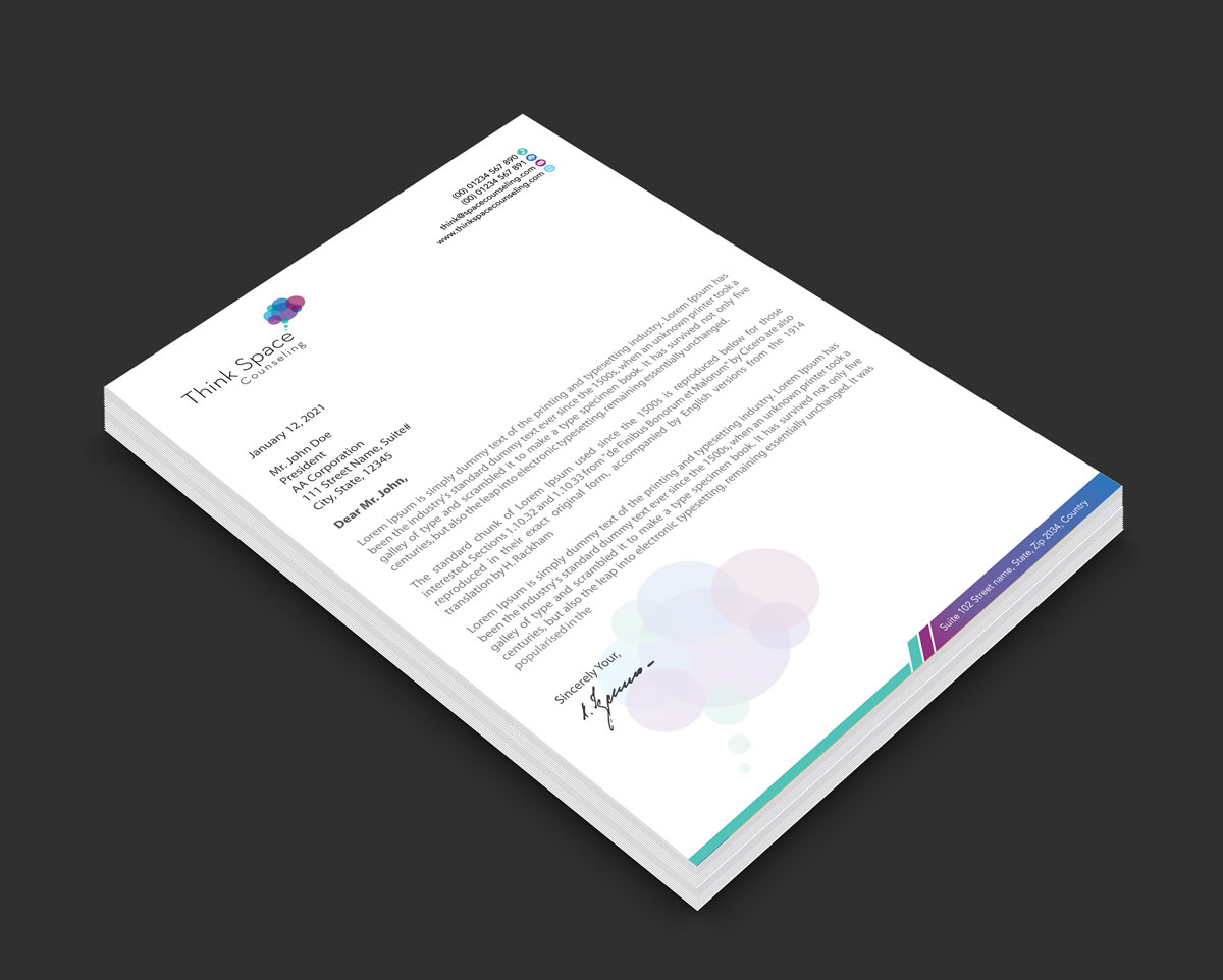 Briefkopf-Design von alpesh9520 für dieses Projekt | Design #28147337