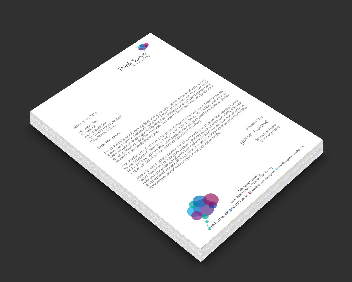 Briefkopf-Design von alpesh9520 für dieses Projekt | Design #28147348