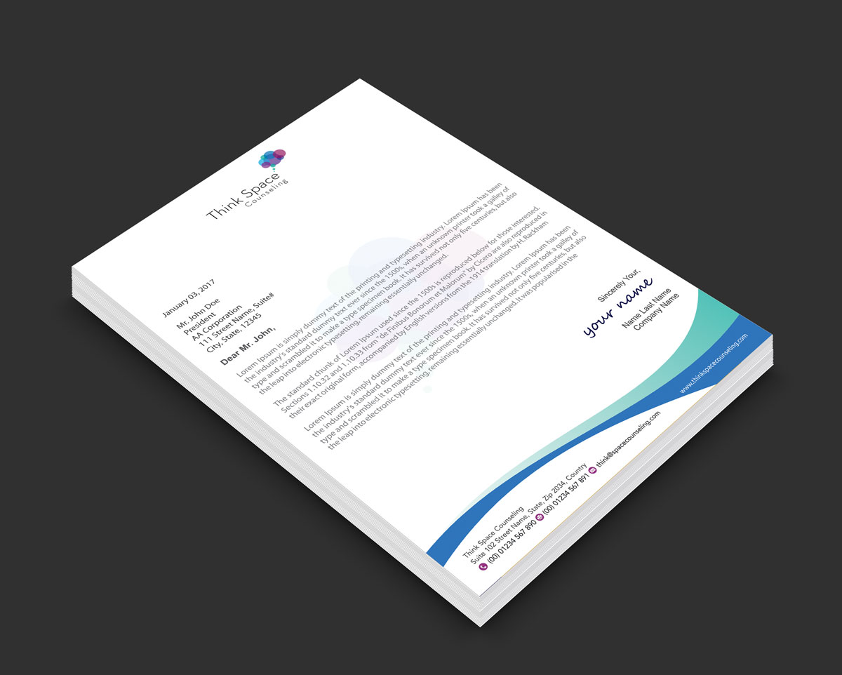 Briefkopf-Design von alpesh9520 für dieses Projekt | Design #28147350