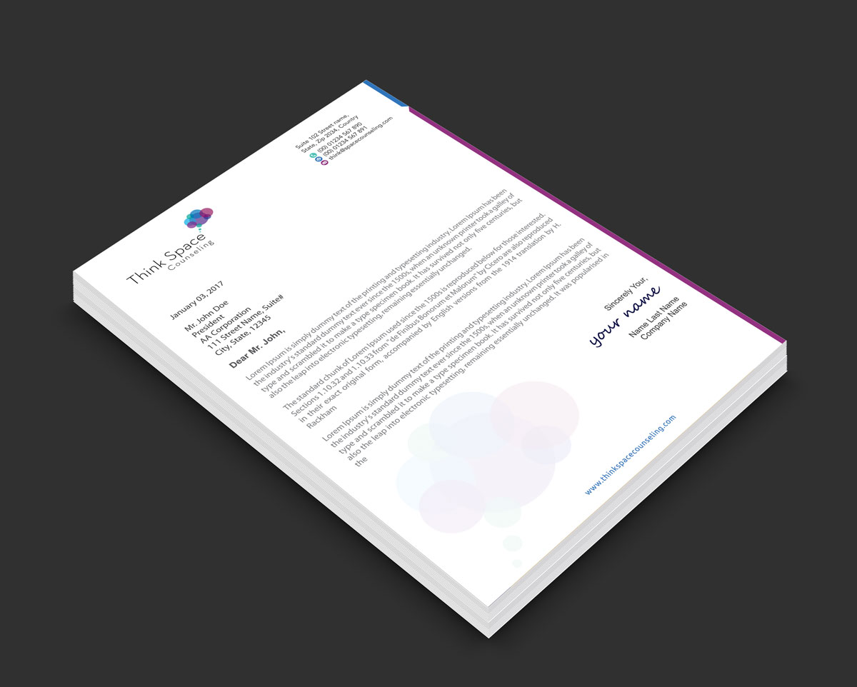 Briefkopf-Design von alpesh9520 für dieses Projekt | Design #28147354