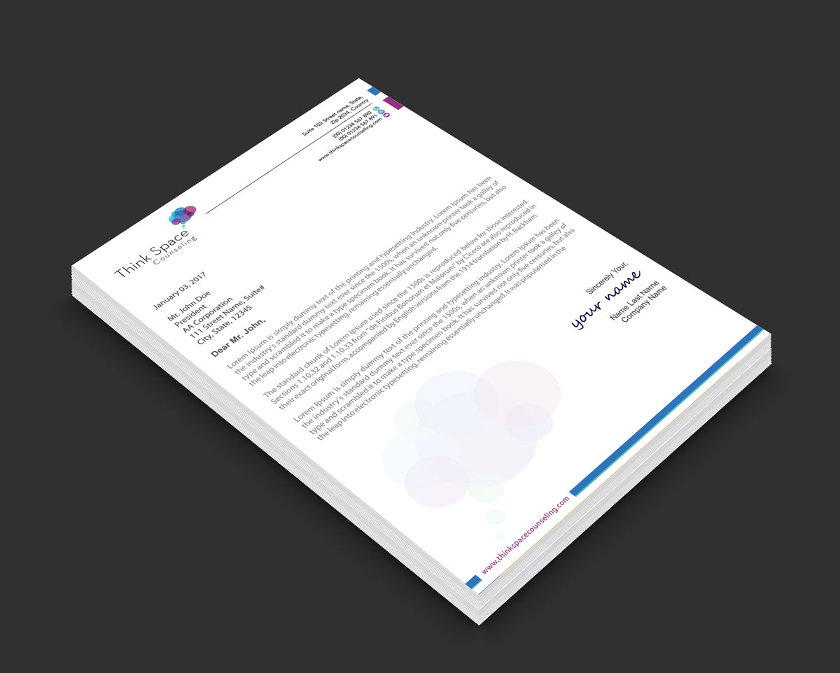 Briefkopf-Design von alpesh9520 für dieses Projekt | Design #28147355