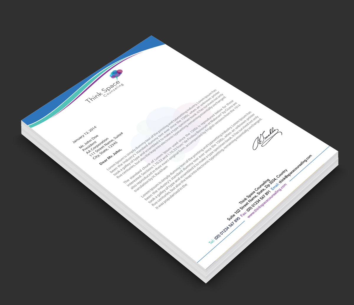 Briefkopf-Design von alpesh9520 für dieses Projekt | Design #28147918