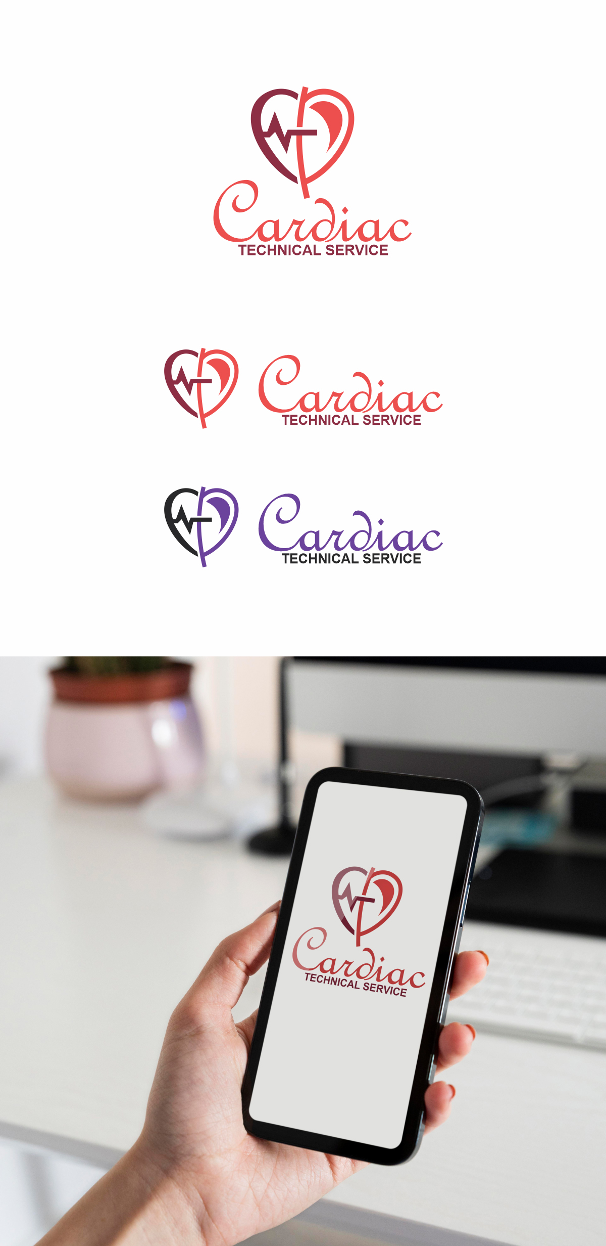 Logo Design by Studesign for Cardiac Technical Services | Design #28262869