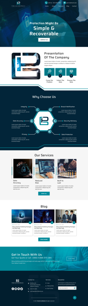 Diseño Wordpress por sai.designer87 para Patrick Guillemin Conseil SARL | Diseño: #28169515