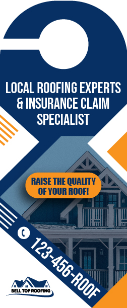 Card Design by 182 for Bell Top Roofing | Design #28149483