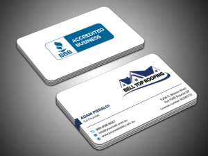 Business Card Design by sadikul islam for Bell Top Roofing | Design: #28148246