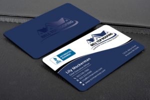 Business Card Design by Creative Moon Design for Bell Top Roofing | Design: #28152425