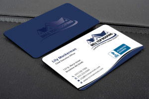 Business Card Design by Creative Moon Design for Bell Top Roofing | Design: #28152427