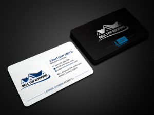 Business Card Design by Creations Box 2015 for Bell Top Roofing | Design: #28154241