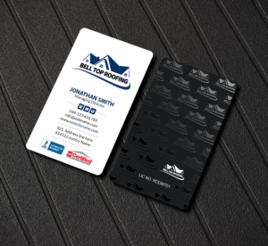 Business Card Design by Creations Box 2015 for Bell Top Roofing | Design: #28154249