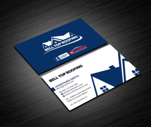 Business Card Design by Creations Box 2015 for Bell Top Roofing | Design: #28154267