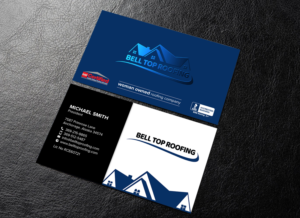 Business Card Design by chandrayaan.creative for Bell Top Roofing | Design: #28154699
