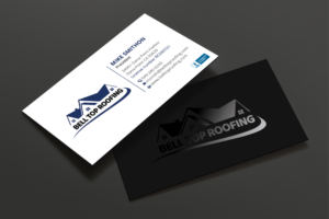 Business Card Design by DesignShout for Bell Top Roofing | Design: #28150147