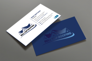 Business Card Design by DesignShout for Bell Top Roofing | Design: #28150148