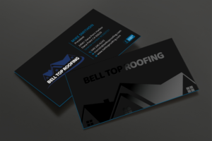 Business Card Design by DesignShout for Bell Top Roofing | Design: #28154458