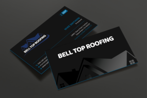 Business Card Design by DesignShout for Bell Top Roofing | Design: #28154459