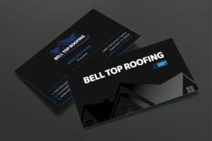 Business Card Design by DesignShout for Bell Top Roofing | Design: #28154486