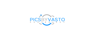 Logo Design by King Cozy for Pics by Vasto | Design: #3106630