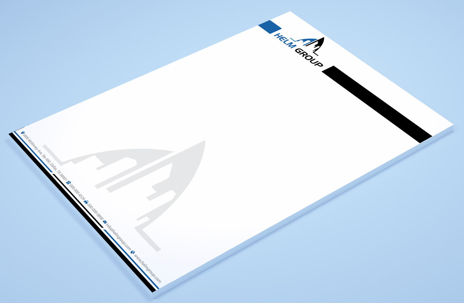 Design de Papeterie par Petter Goms pour Helm Group Pty Ltd | Design #28159994