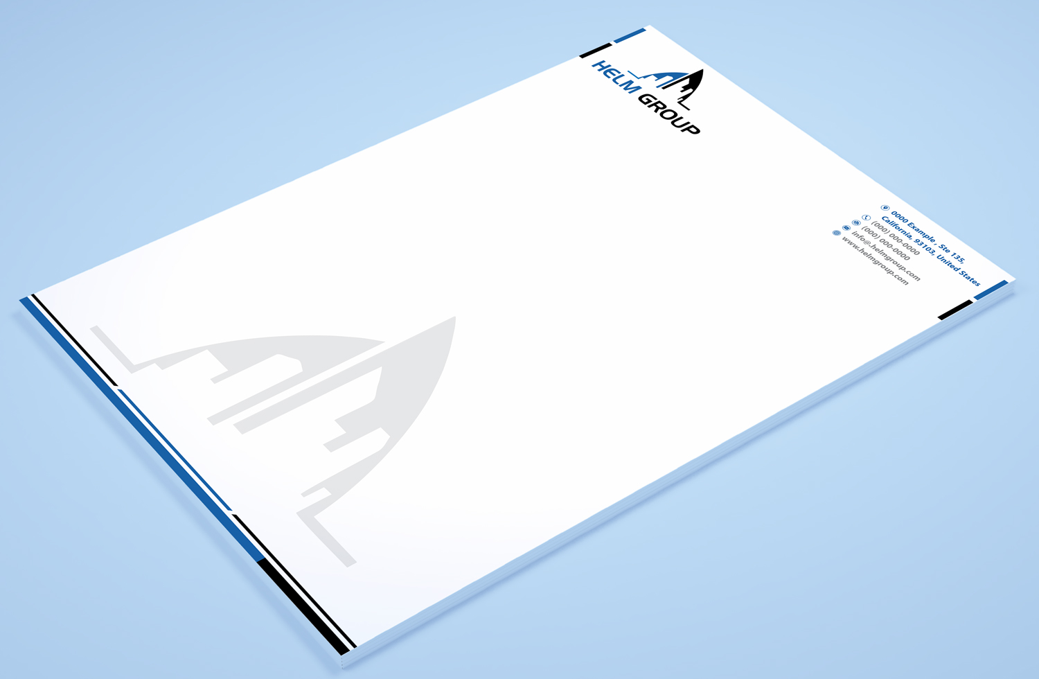 Stationery Design by Petter Goms for Helm Group Pty Ltd | Design #28162387