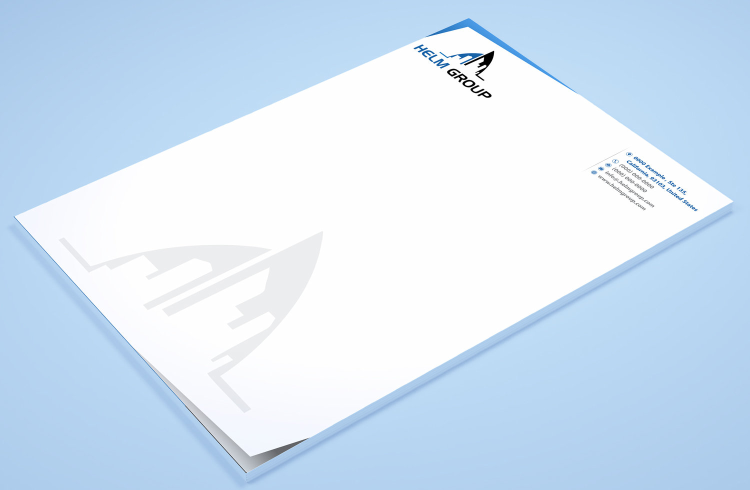 Design de Papeterie par Petter Goms pour Helm Group Pty Ltd | Design #28162418