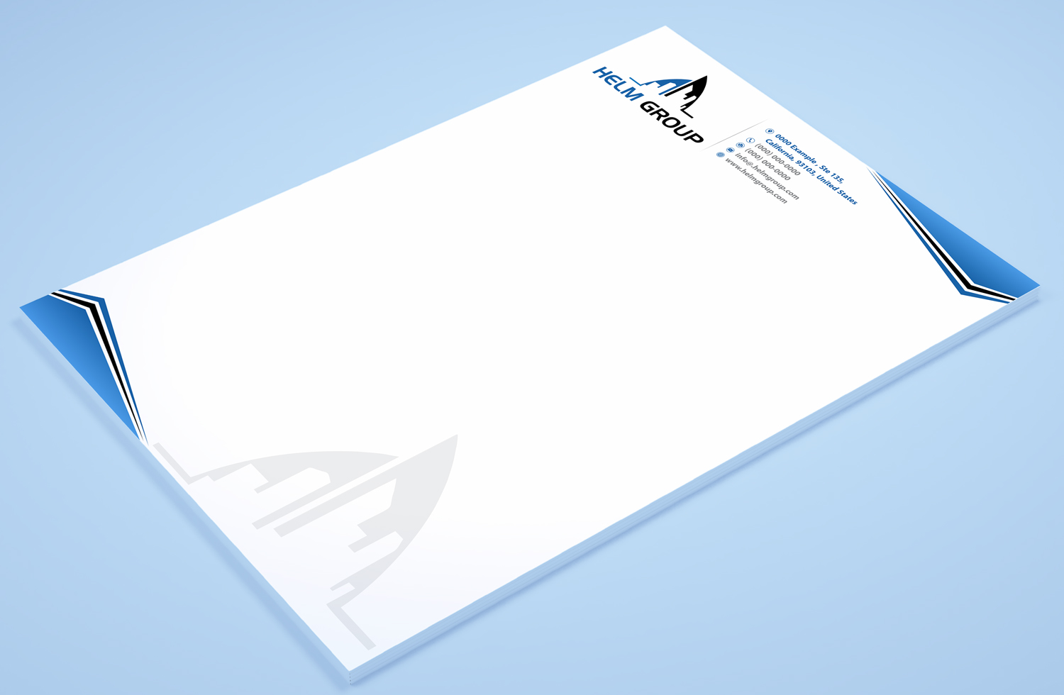 Stationery Design by Petter Goms for Helm Group Pty Ltd | Design #28162534