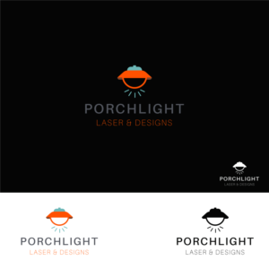 Logo Design by Fusion Creatives for Porchlight Laser & Designs | Design: #28166623